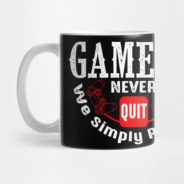 Gamers Never Quit by Made In Kush